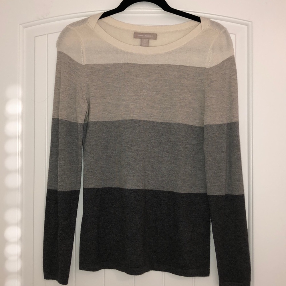 Banana Republic Stripped Sweater
